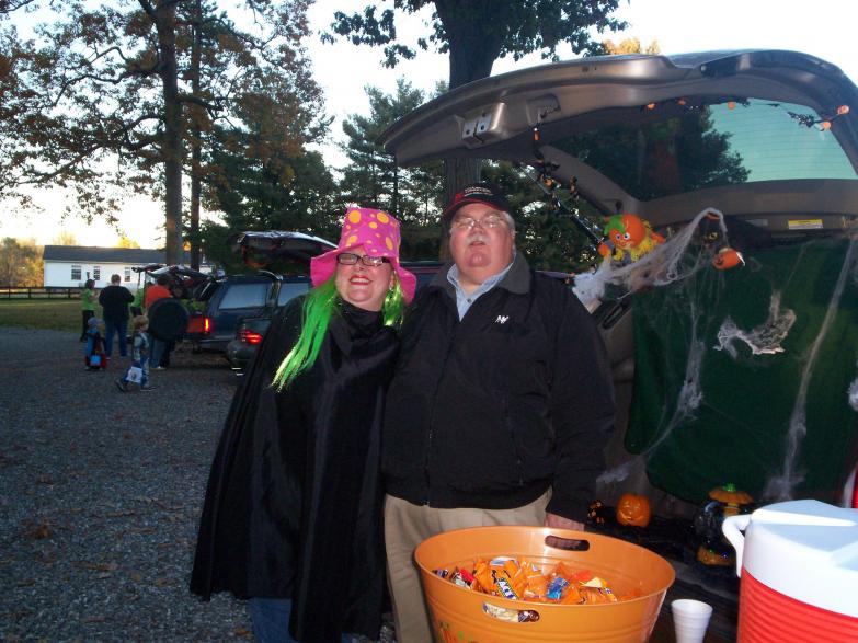 TrunkorTreat 2008 Anja and Ken